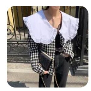 Blazer black and white